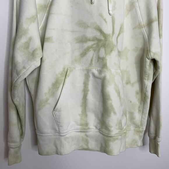 Reformation Jeans Green Tie Dye Pullover Hoodie Womens Small - Picture 11 of 15